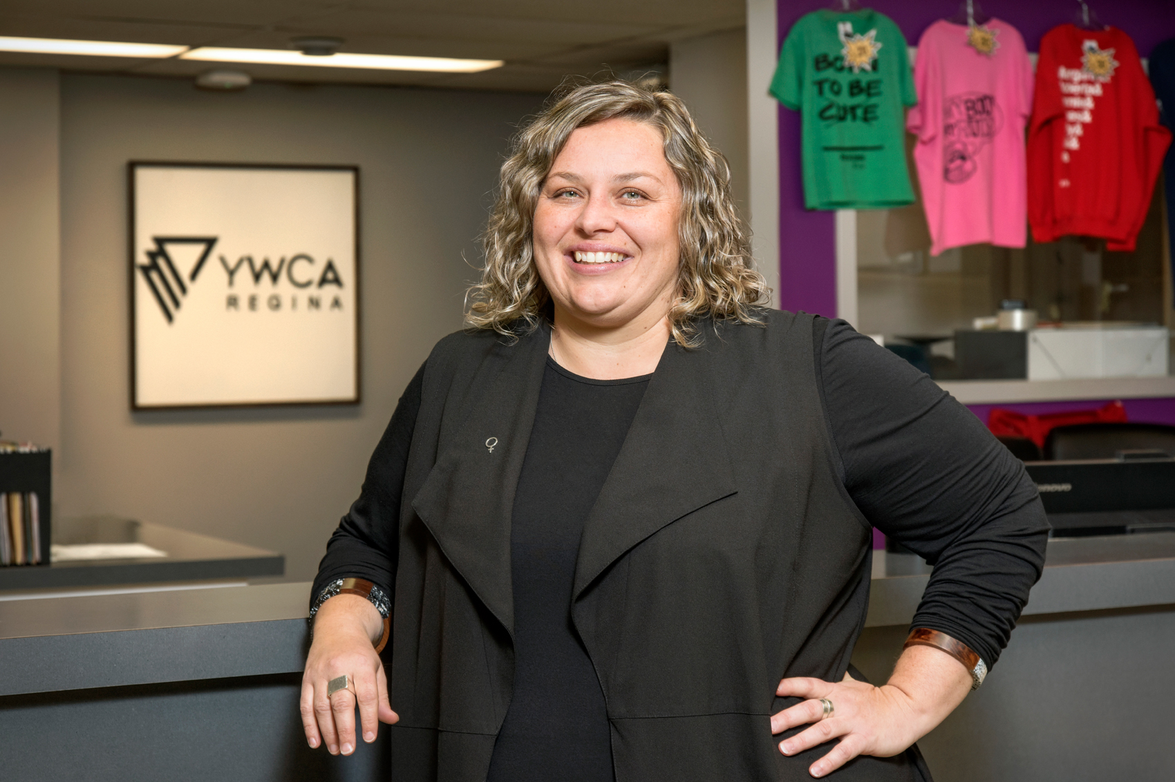 Melissa Coomber-Bendtsen, YWCA Regina chief executive officer. Photo by Trevor Hopkin