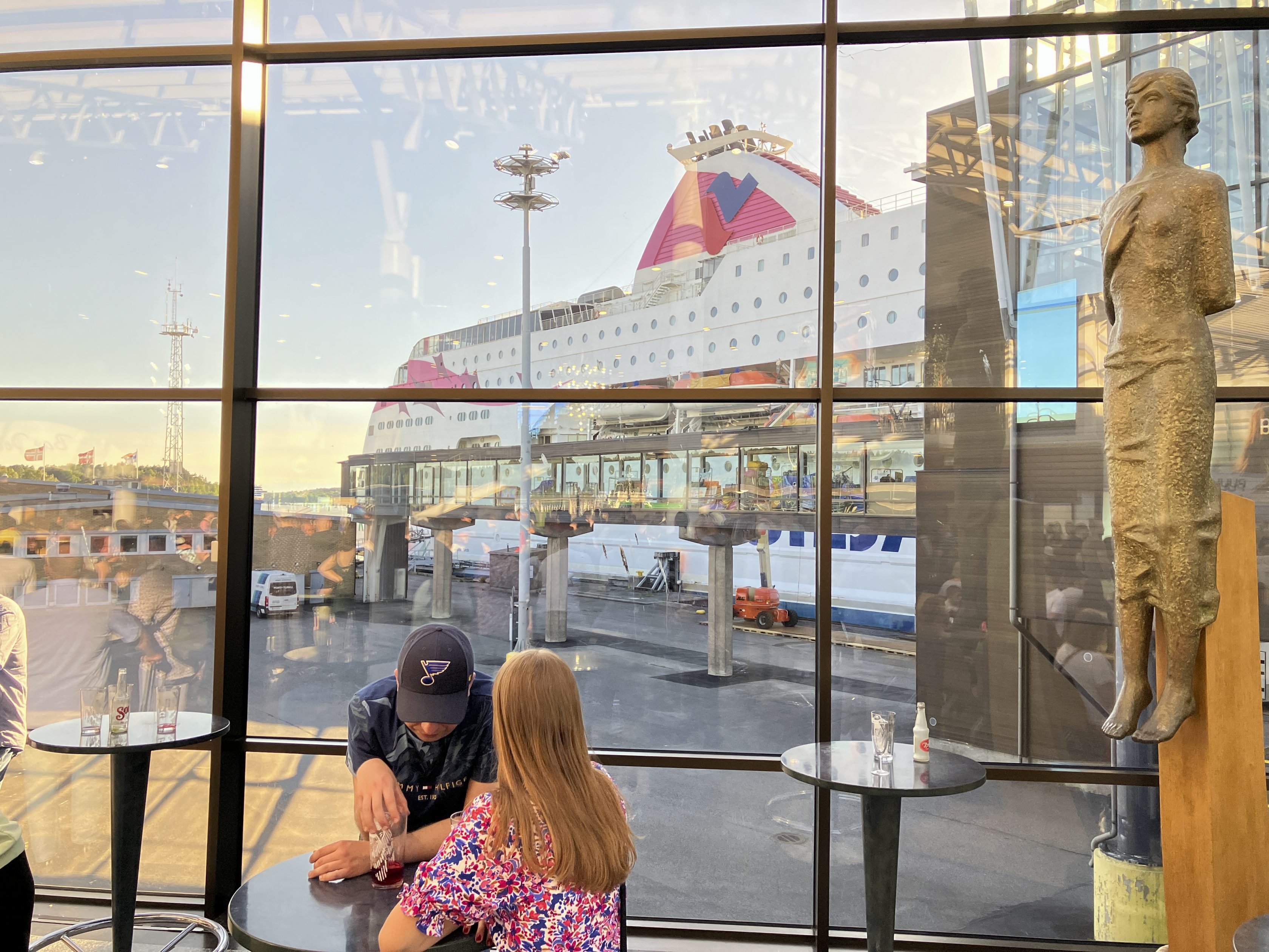 <small>Ferry terminal, Turku, Finland, 17 June 2022</small>