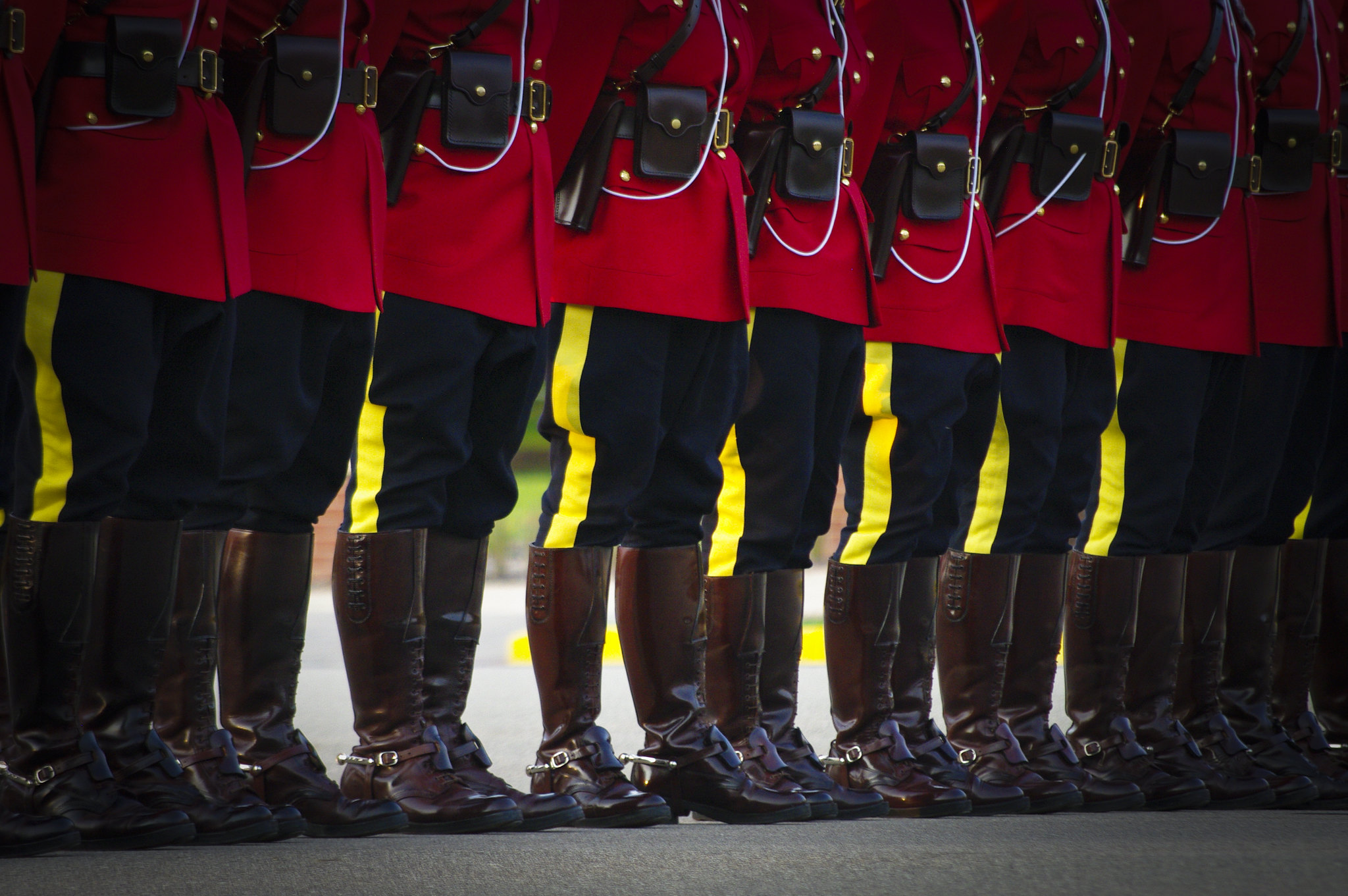<small>RCMP Sunset Ceremony</small>