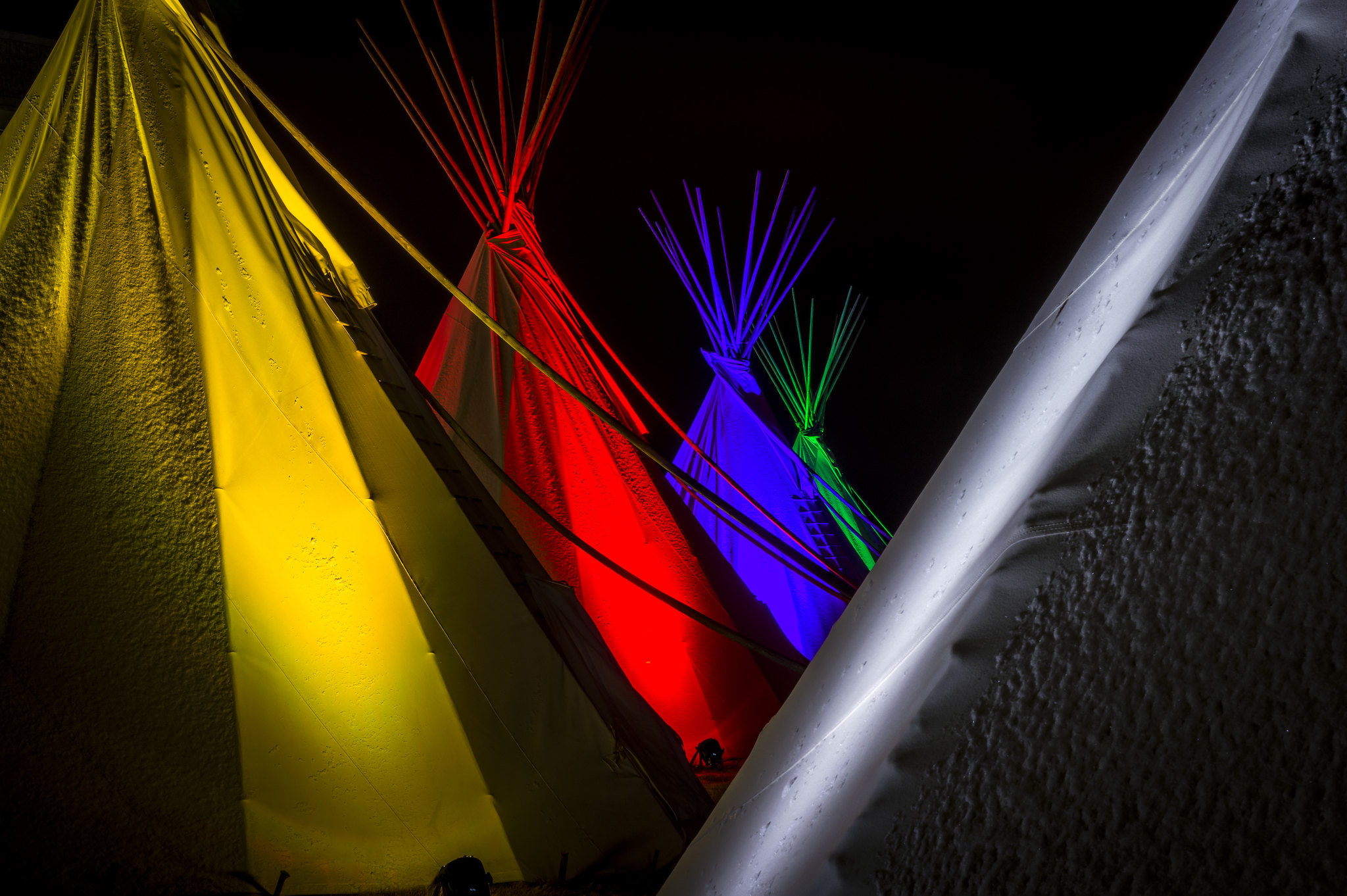 <small>Teepees at First Nations University of Canada</small>