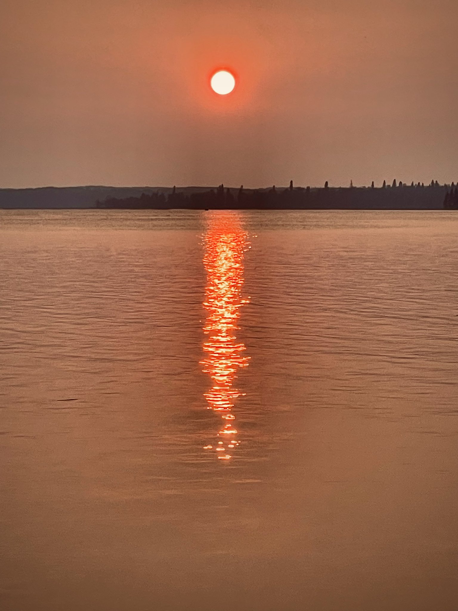 <small>Sunset Madge Lake, Saskatchewan</small>