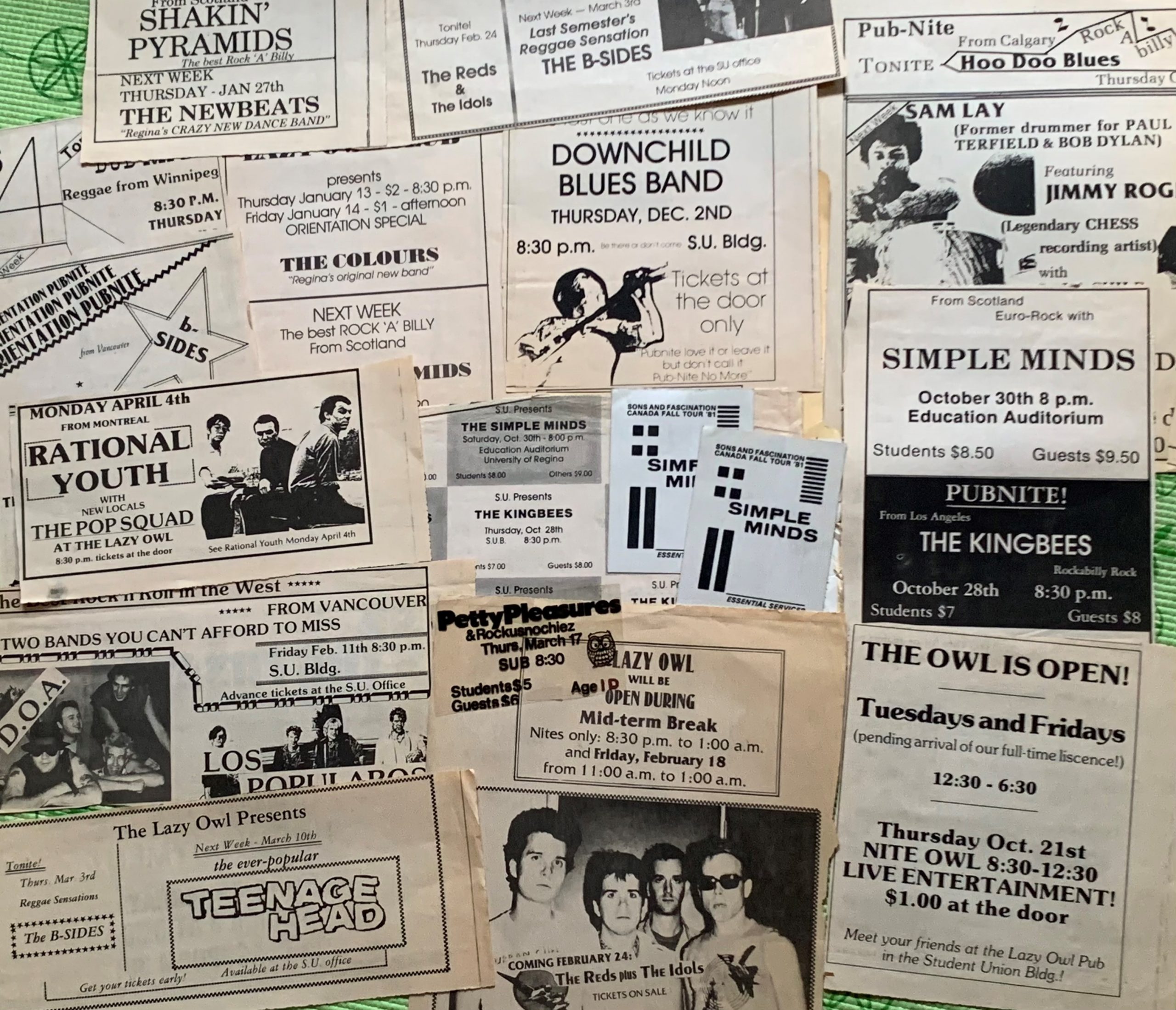 Reelin’ In The Years Five decades of live music give The Owl reason to