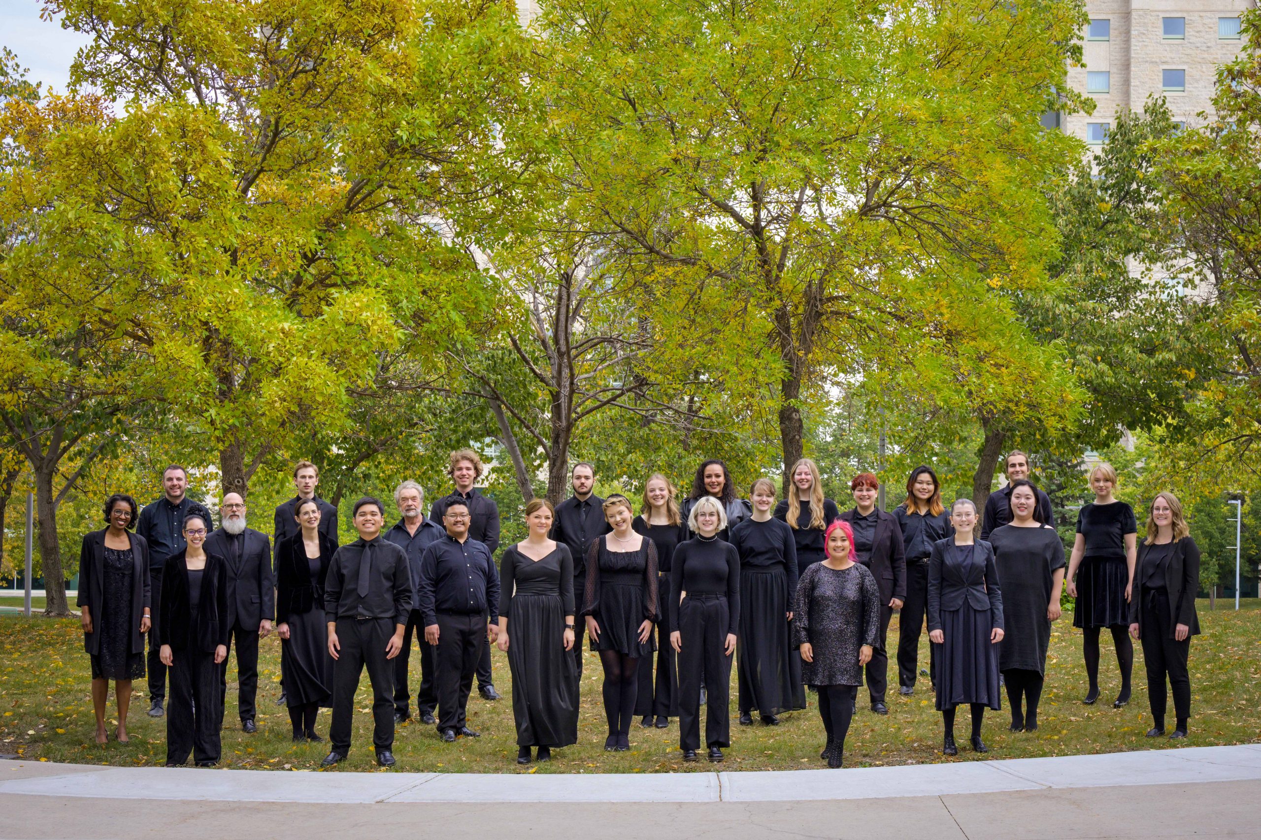 The Way We Were The 2024-25 Chamber Singers, directed by Melissa Morgan. Photo: U of R Photography Dept