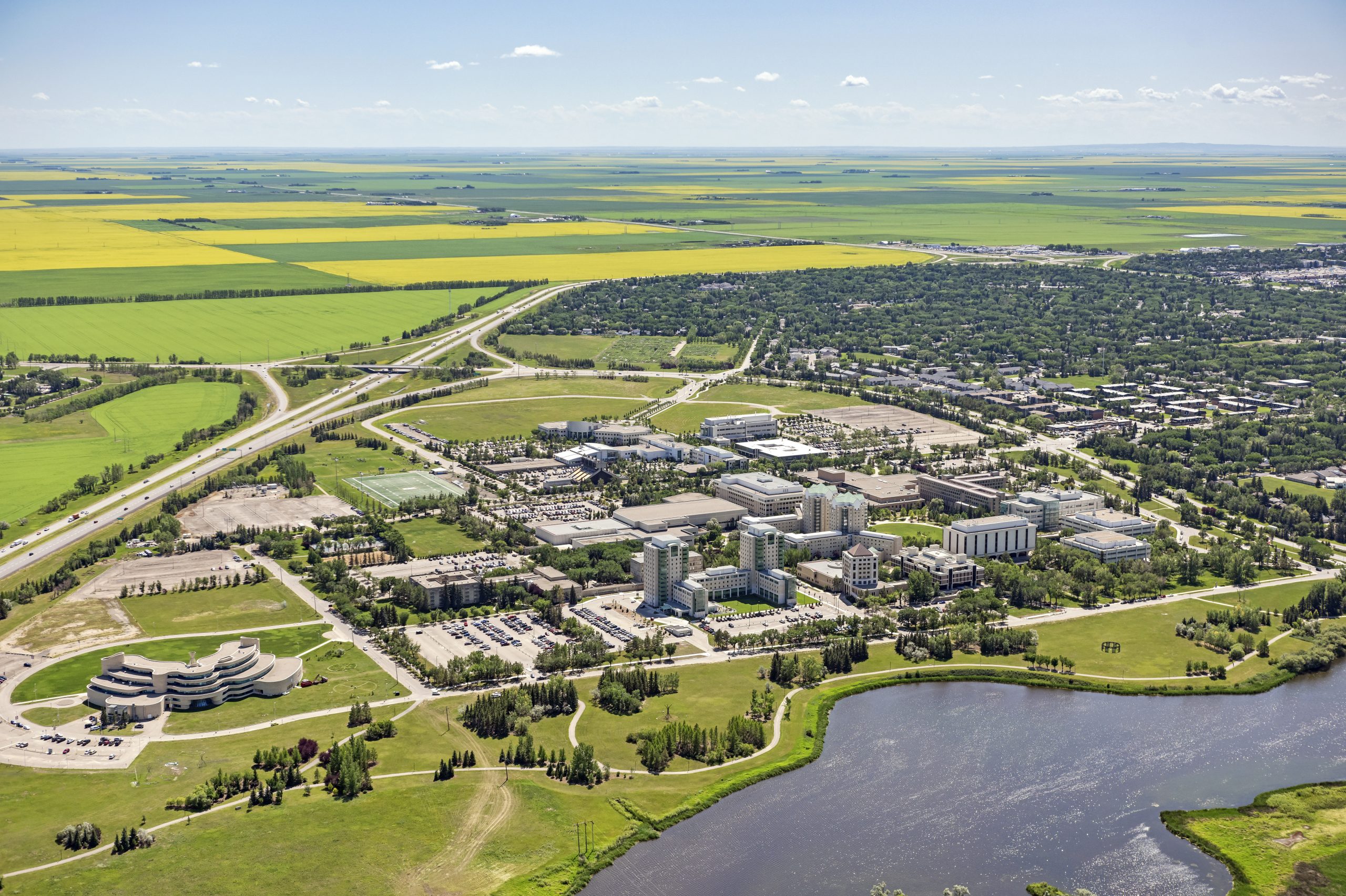 Aerial view of the University of Regina Main Campus present day Photo: Trevor Hopkin, U of R Photography Department Aerial view of the University of Regina Main Campus present day Photo: Trevor Hopkin, U of R Photography Department